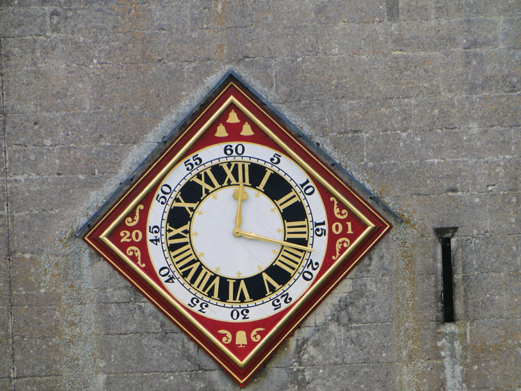 Painswick Church clock