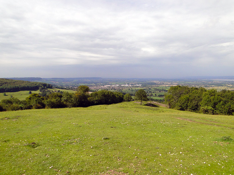The view from Haresfield Hill