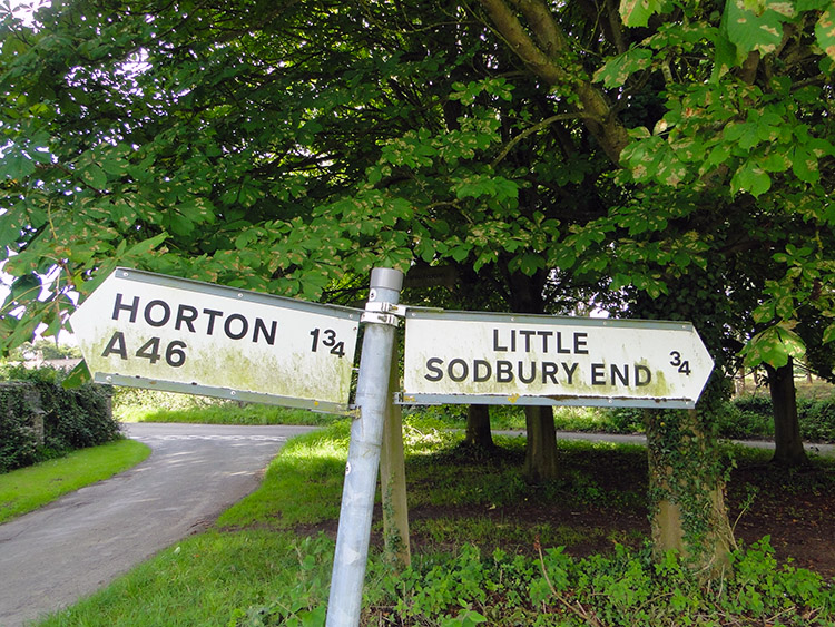 Signpost in need of a little TLC