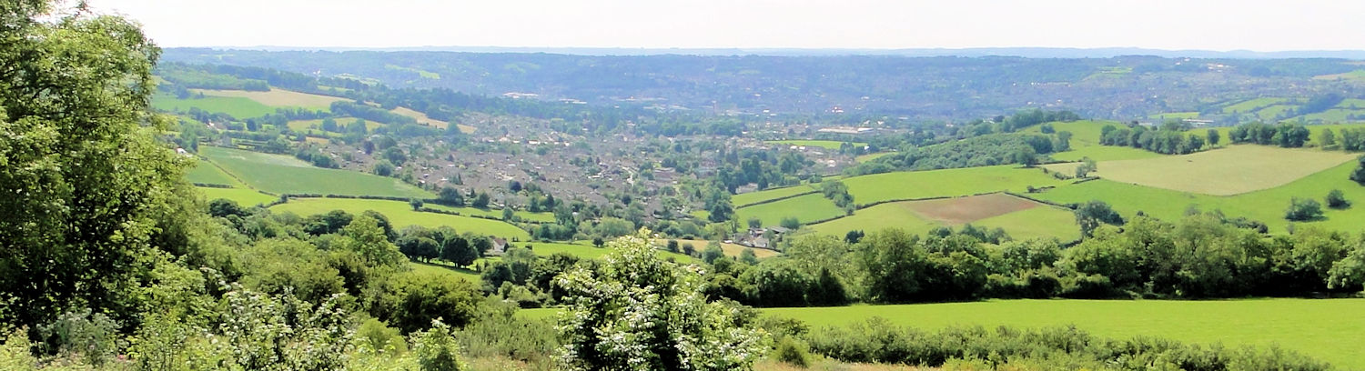 The City of Bath as seen from Prospect Stile