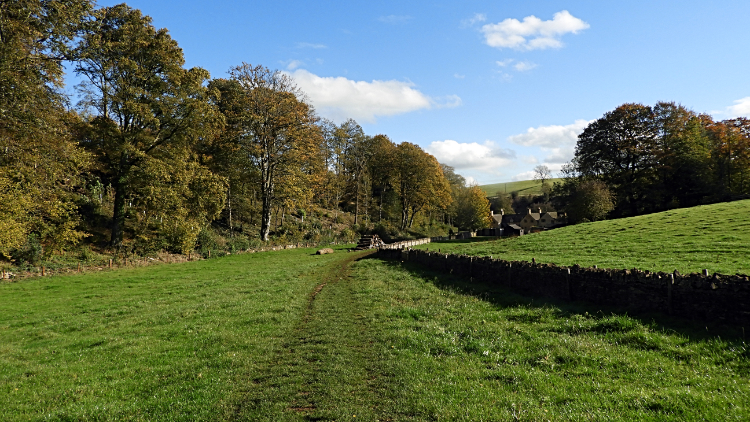 On the edge of Eyford Park