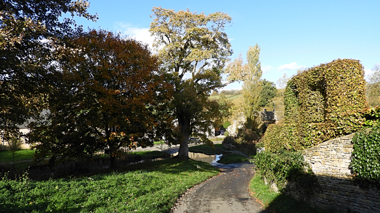 Arriving in Upper Slaughter