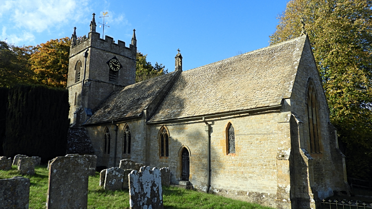 St Peter's Church in Upper Slaughter