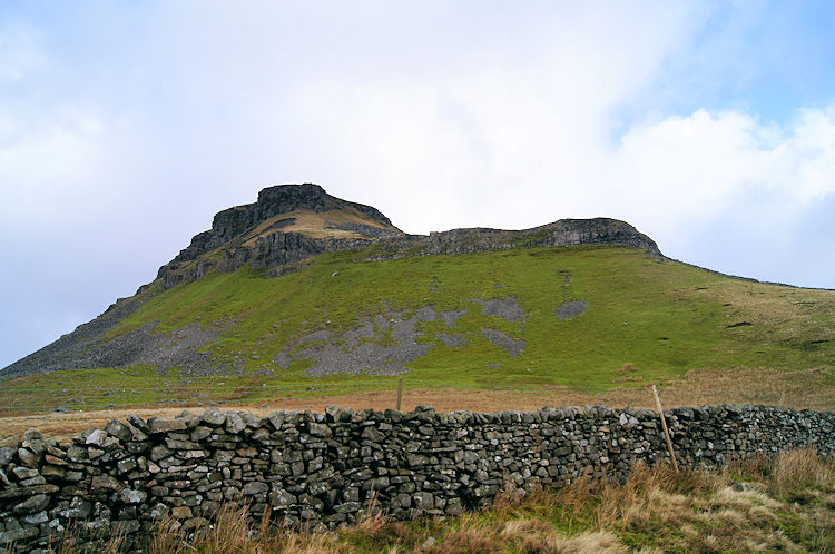 The south face of Pen-y-ghent