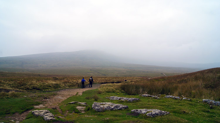 Heading to Gaping Gill