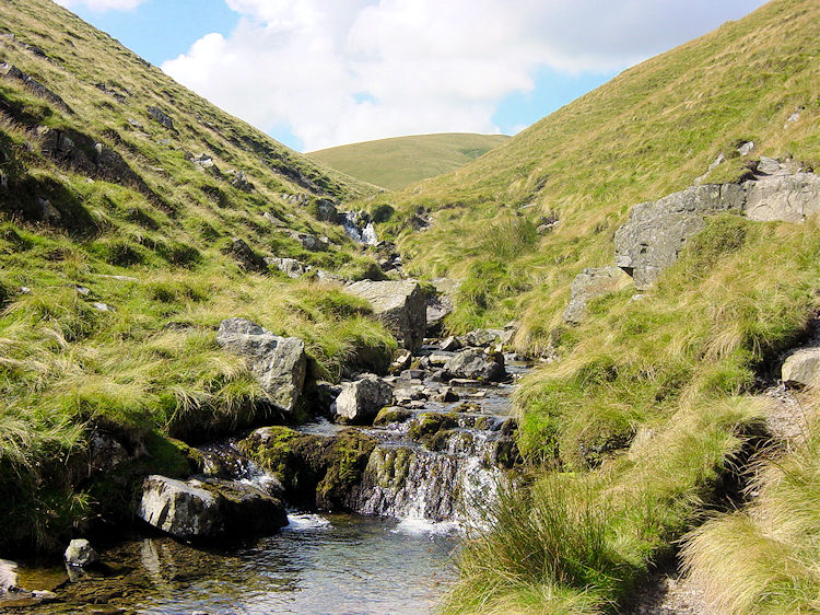 Swere Gill before its dramatic drop over Cautley Spout