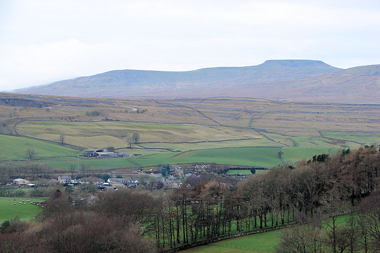 The view of Ingleborough from Brackenbottom