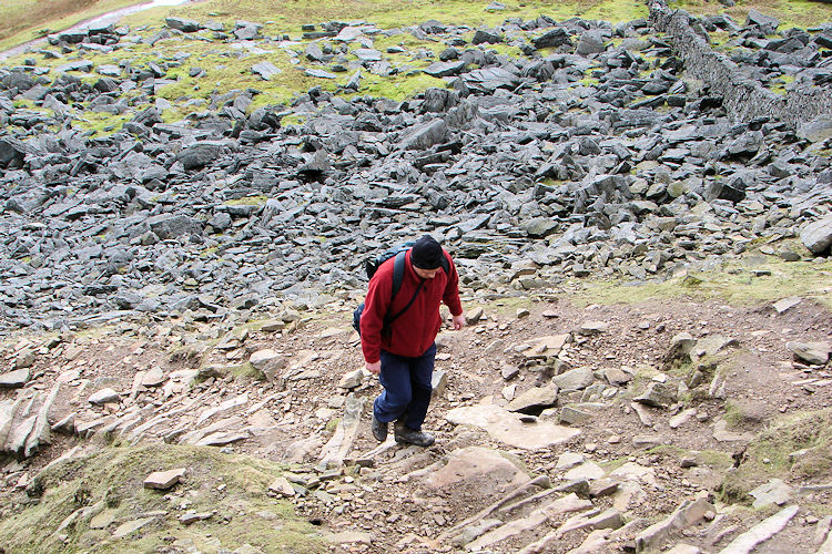 Stepping up Pen-y-ghent