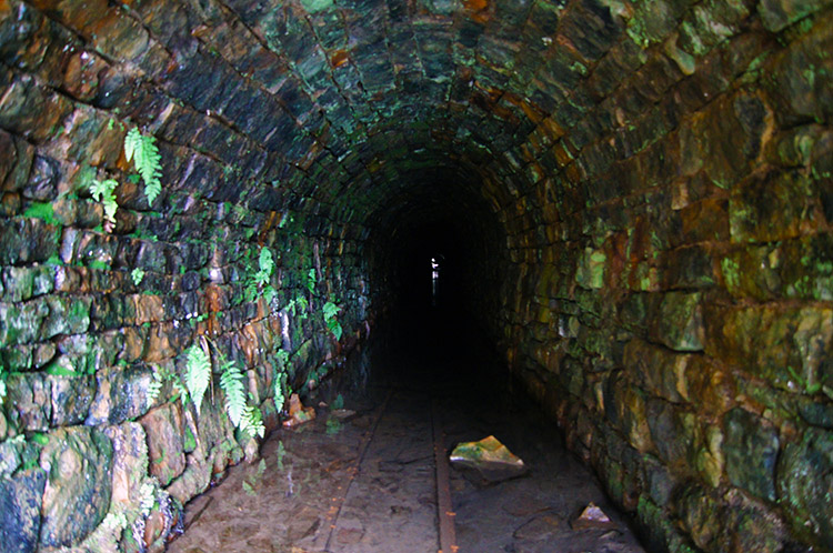 Water culvert at Sir Francis Mine