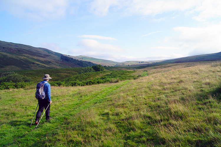 Climbing from Leck Beck to Leck Fell