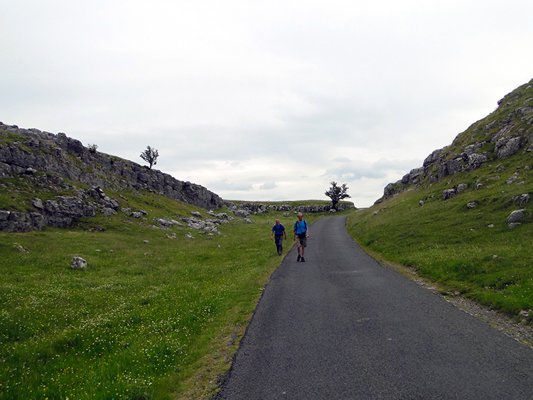 The road near Winskill Stones