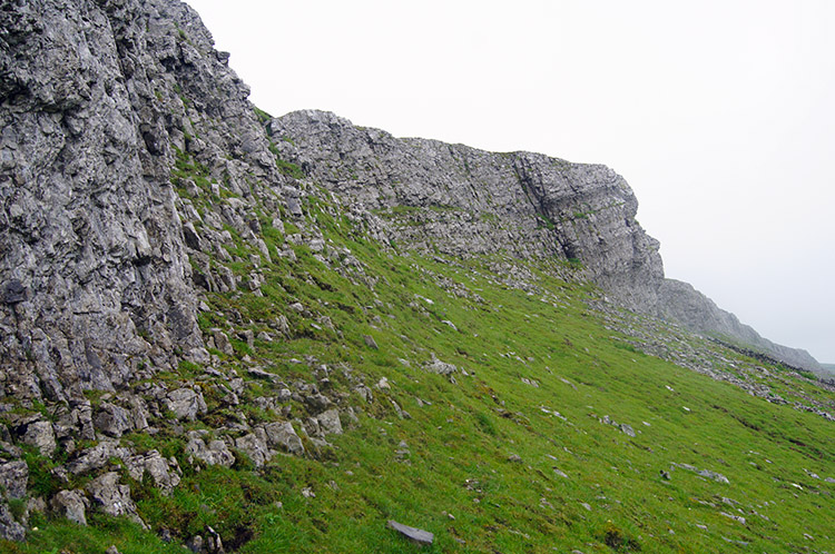 Up close to Ellerkin Scar