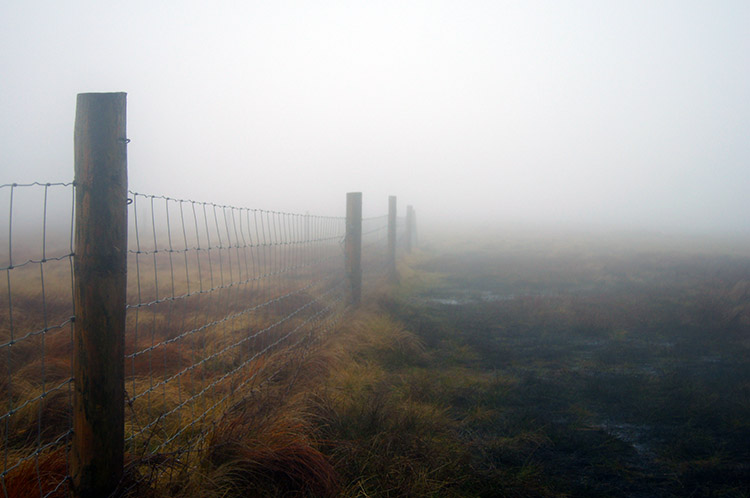 A point of reference near Bram Rigg Top