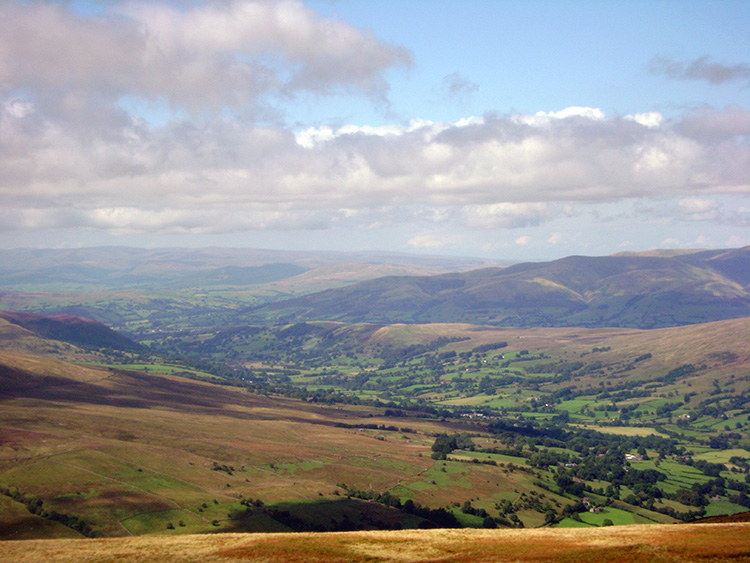 Dent Dale and the Howgill Fells