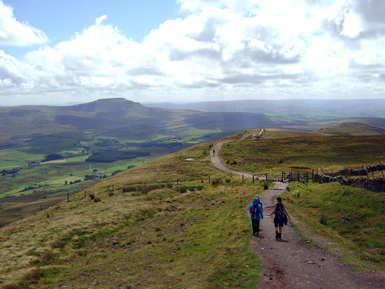 Descending to High Pike