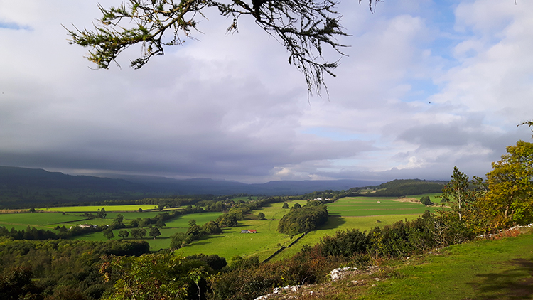 A gorgeous view from Leyburn Shawl