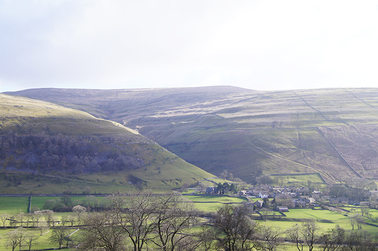 View to Buckden and Buckden Pike