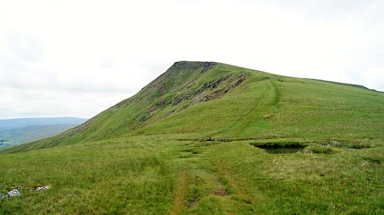 Climbing to the Nab on Wild Boar Fell