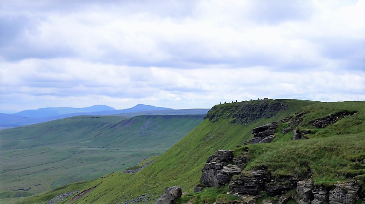 The Cairns, Whernside and Ingleborough