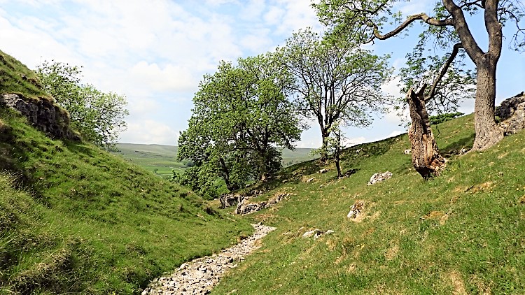 Emerging from Conistone Dib