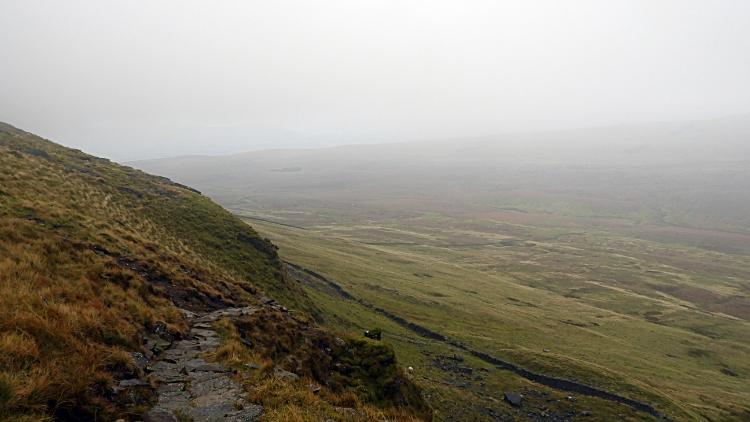 Descent from Plover Hill to Foxup Moor