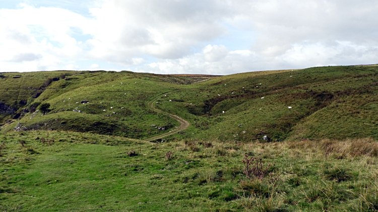 The route across Middle Hill