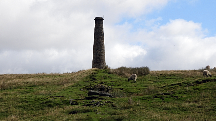 Chimney on Grassington Moor