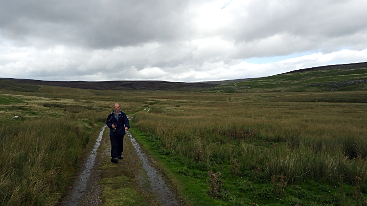 On the path at Bycliffe