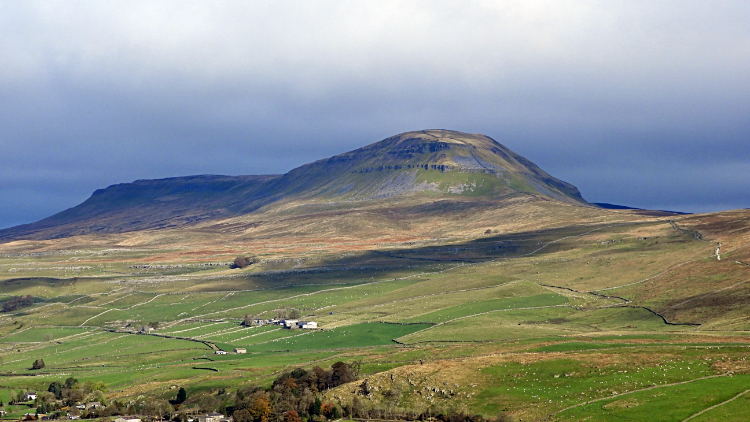 View of Pen-y-ghent from Smearsett Scar