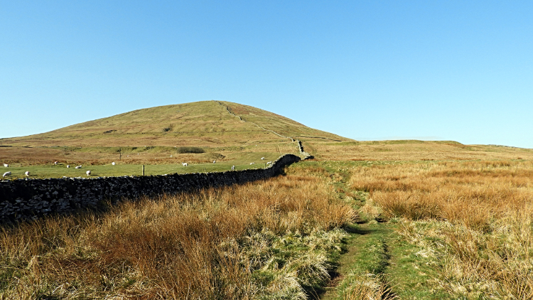 The climb to Park Fell