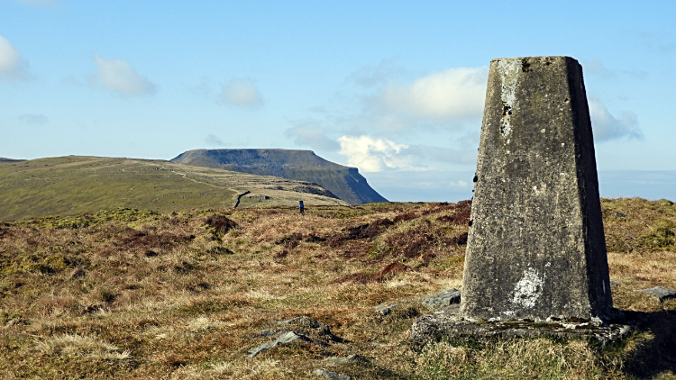 Trig point on Park Fell