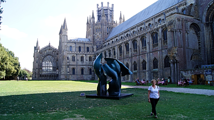 Finish of the walk at Ely Cathedral