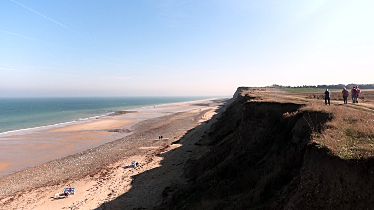 Norfolk's Cretaceous coast at West Runton