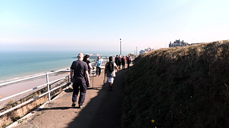 Walking into Cromer