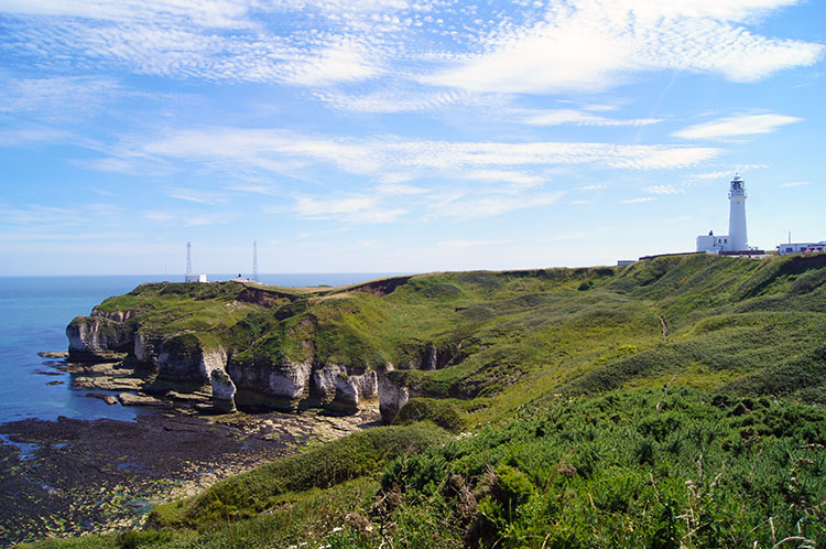 Flamborough Head and the lighthouse