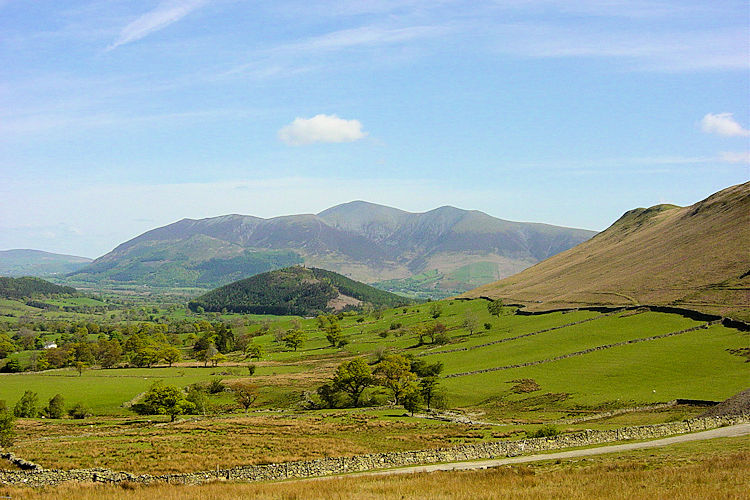 View to Skiddaw from Little Town