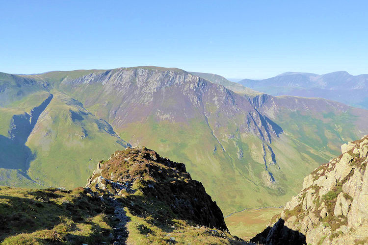 View to Hindscarth from High Spy