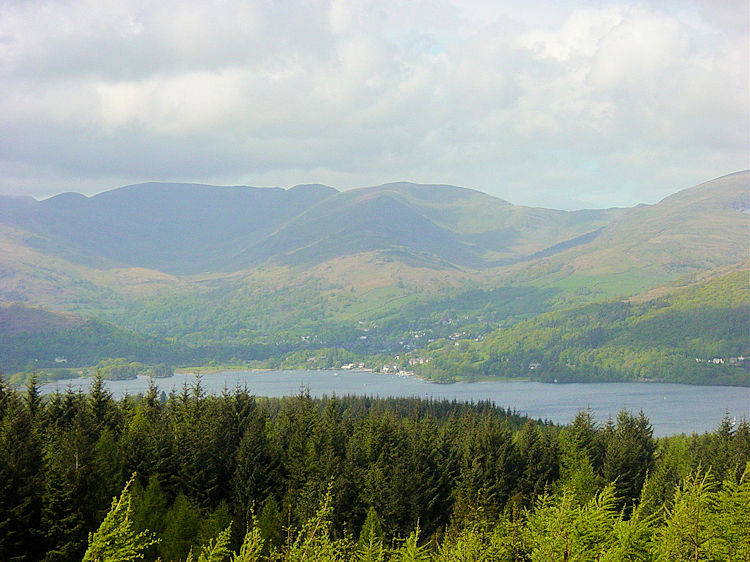 The view across Windermere from High Blind How