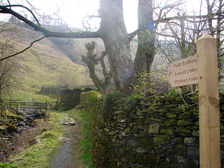 The start at Watendlath