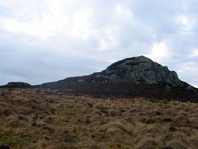The rocky outcrop on Armboth Fell