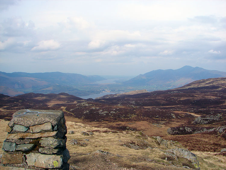 The view north from High Seat