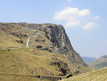 Fleetwith Pike from Honister Hause