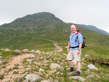 The Band, on the way to the Climbers Traverse