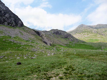 Looking back to Cam Spout from Great Moss