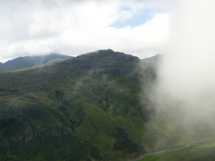 Looking back into Langdale from Mark Gate