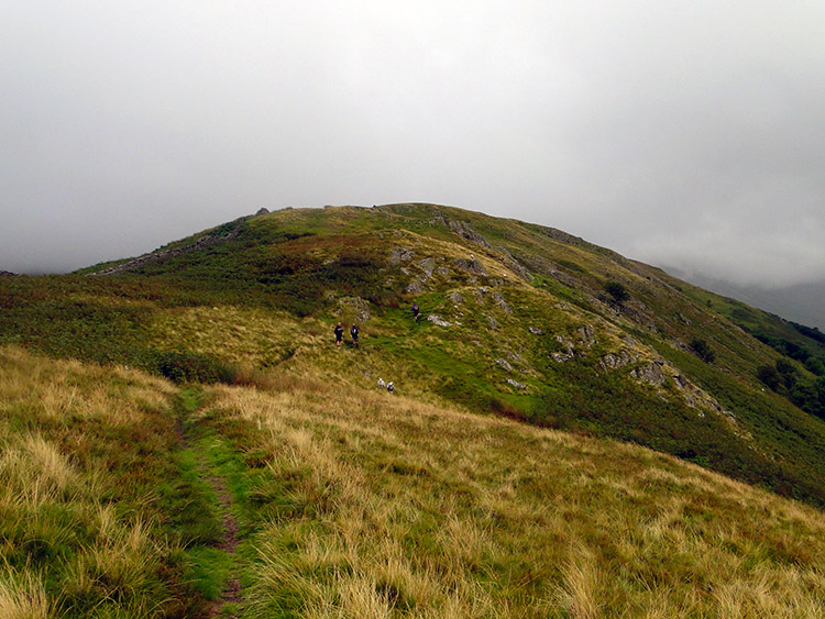 Brownthwaite Crag ahead, I had gone too far...