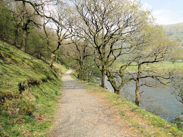 The path from Cow Bridge to Hartsop Hall