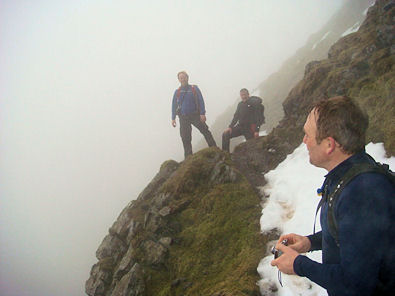 SDC, Steve and Neal on Climbers Traverse