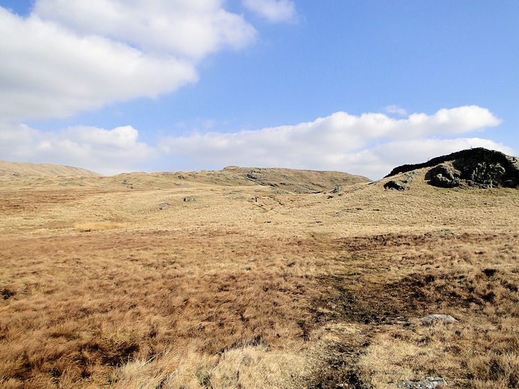 Approaching Buck Crag from Garburn Nook