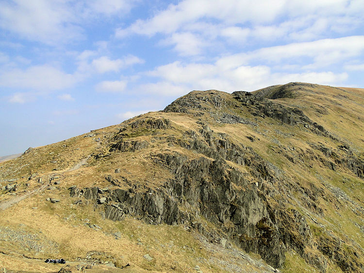 Harter Fell ahead, my 100th Wainwright